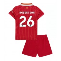 Echipament fotbal Liverpool Andrew Robertson #26 Tricou Acasa 2024-25 pentru copii maneca scurta (+ Pantaloni scurti)